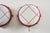 Industrial Red Marine Cage Lamps, 1970, Set of 2 For Sale - Image 3 of 5