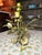 Mid 20th Century Italian Tole Triple Candle Holder For Sale - Image 5 of 11