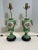 Petite Dresden Lamps have four hand-painted motifs (different on each side). Originally just tureens, they were made into...