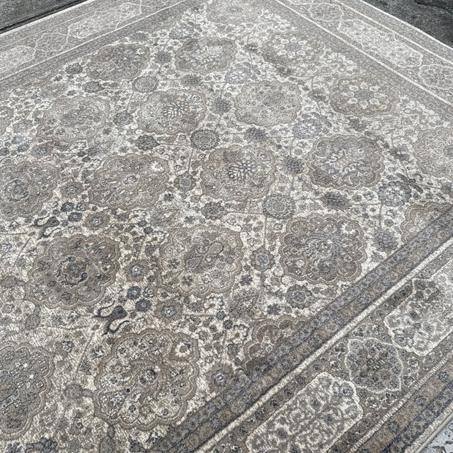 7ft 10in X 10ft 6in Loloi Rugs Century Collection Area Rug, Sand For Sale - Image 12 of 12