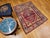 Red 19th Century Handwoven Anatolian Village Area Rug, Wool, Vegetable Dyed' 4' x 5' For Sale - Image 8 of 18