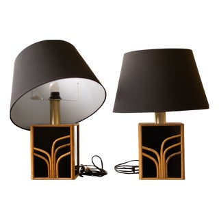Table Lamps in the style of Vivai del Sud, 1990, Set of 2 For Sale