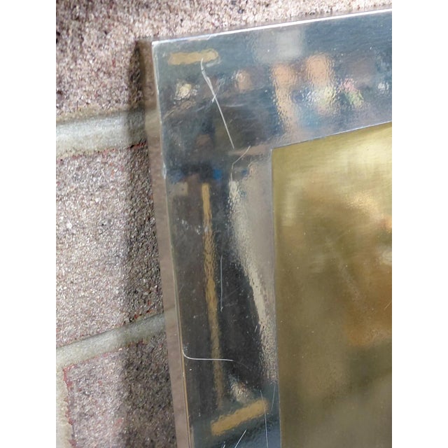 Framed Signed J. Akston "Moon Madness, 1974" Enamel and Acrylic on Masonite For Sale - Image 10 of 12