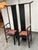 Design Plus Gallery presents a Pair of Ming Style High Back Chair + Nesting Center Side Tables for Couple. Introduced as a...