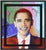 Pop Art 2009 President Obama Pop Art Blue Acrylic Painting on Canvas Peter Max For Sale - Image 3 of 7