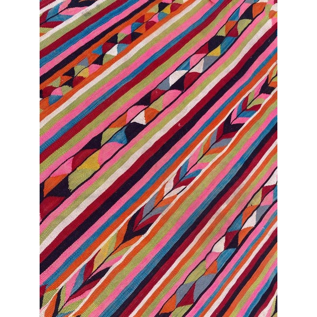 Vintage Colourful Moroccan Kilim Rug, 1950s For Sale - Image 12 of 18