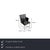 Modern Jason Chairs with Together Bench Set in Leather Black from Walter Knoll / Wilhelm Knoll, Set of 4 For Sale - Image 3 of 18