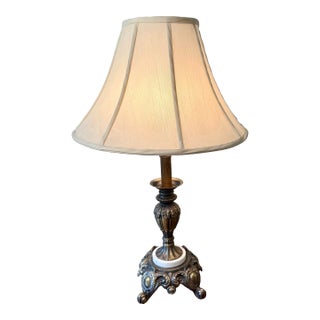 Vintage Ornate Traditional Table Lamp For Sale