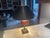 Antique Cranberry Glass Electrified Metal Base Table Lamp For Sale - Image 4 of 8
