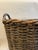 Mid 20th Century Large Vintage French Basket With Handles For Sale - Image 4 of 7