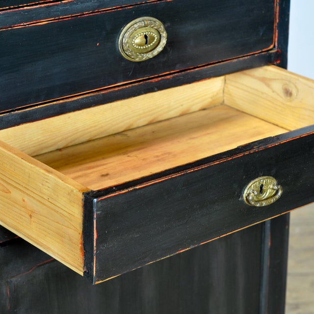 Wood Vintage Pine Cabinet, 1930s For Sale - Image 7 of 17