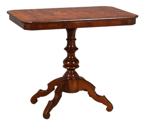 Rolo Style Walnut Center Table