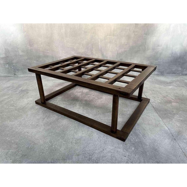 Brown Antique Japanese Kotatsu Table, 1920 For Sale - Image 8 of 8