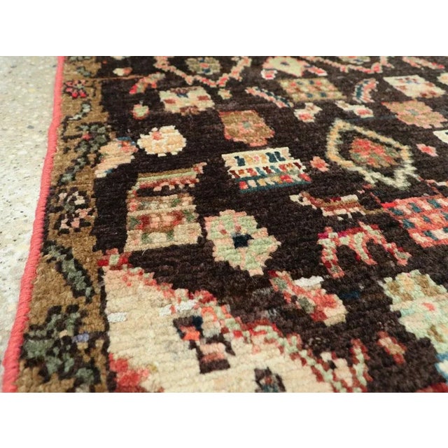 Vintage Persian Hamadan Rug – Size: 1' 10" X 2' 10" For Sale - Image 4 of 8