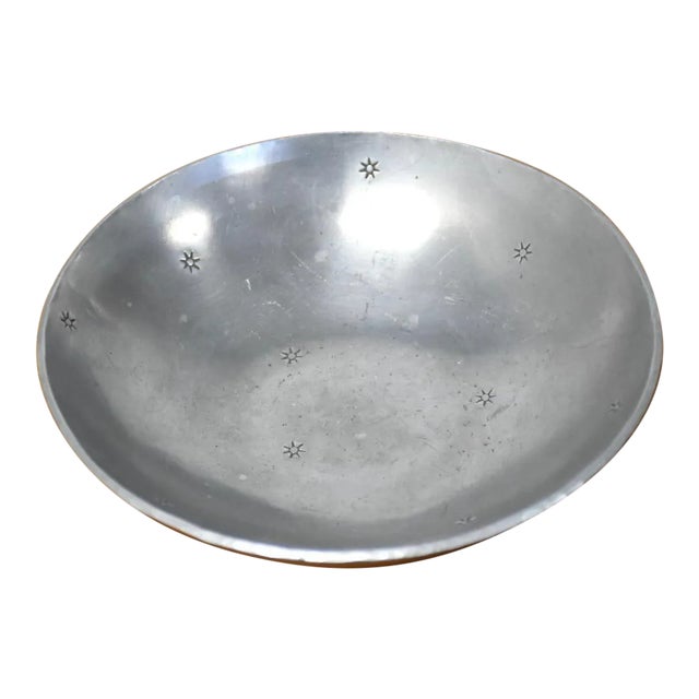 Palmer Smith Vintage Aluminum Bowl For Sale