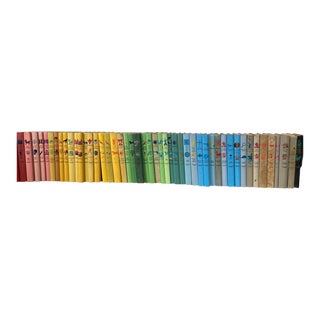 Vintage Rainbow Children's Classic Book Collection Junior Deluxe Editions - 50 Books For Sale