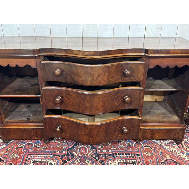 Antique Victorian Mahogany Sideboard, 1800s For Sale - Image 6 of 18