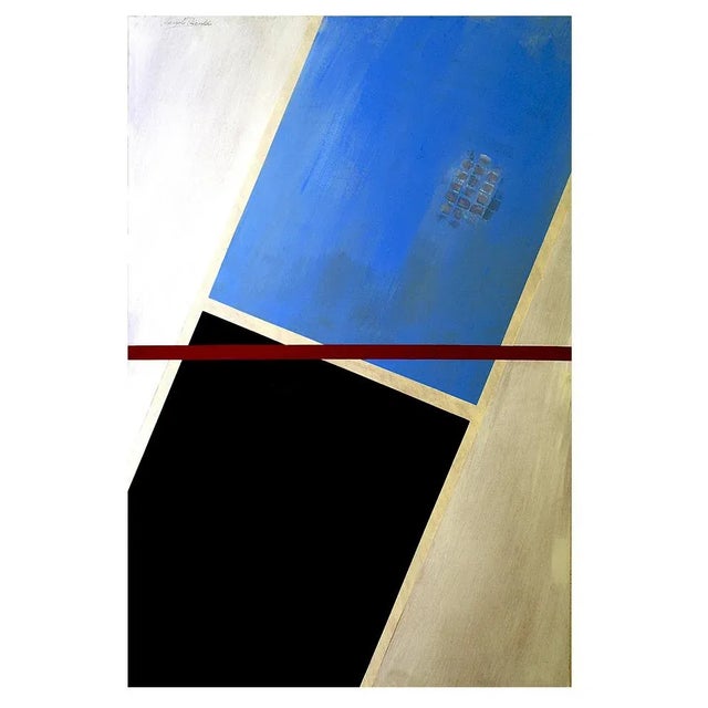 Astratto AR 5 Painting by Angelo Rinaldi, 2013 For Sale - Image 3 of 3