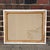 This abstract expressionist painting features a uniform scribble style paint application. It has been framed with a white...