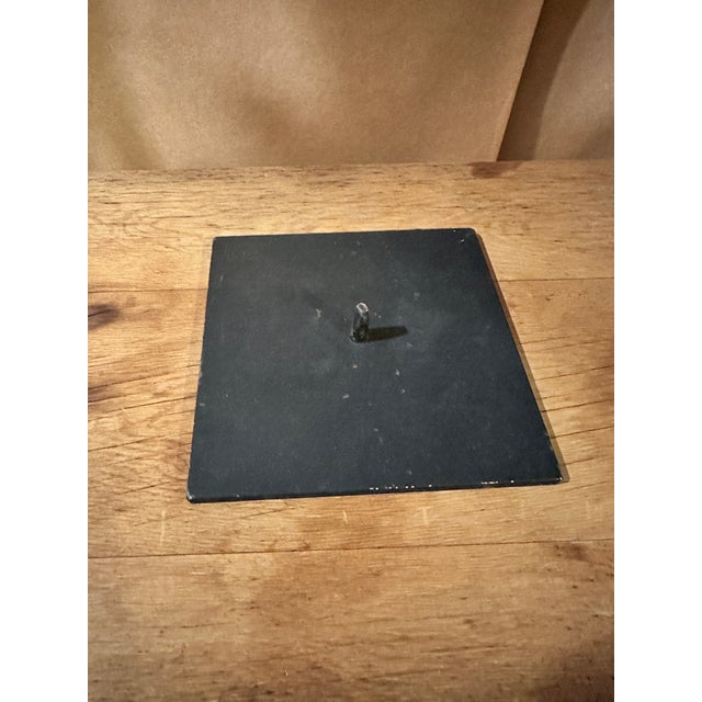 Antique African Metal Artifact on Stand For Sale - Image 10 of 11