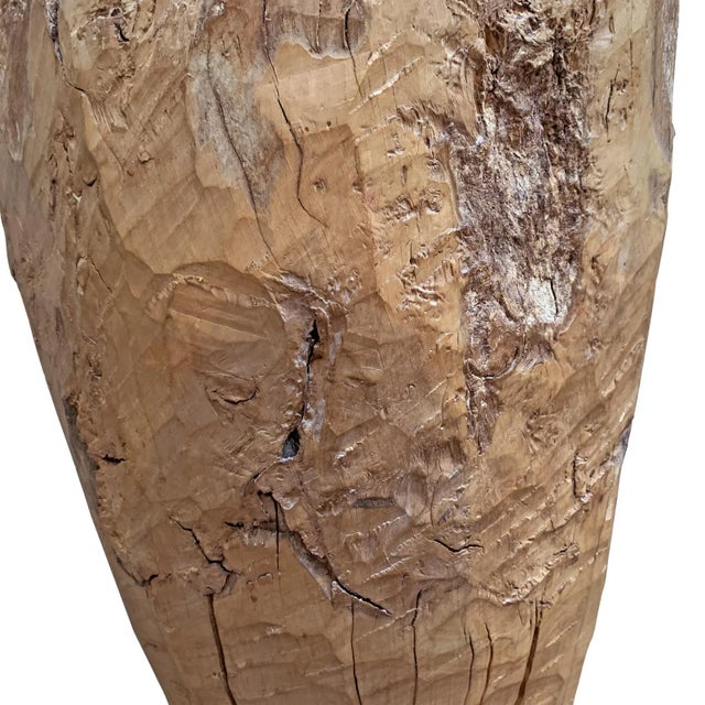 Large 19th Century Wooden Mortar For Sale - Image 9 of 13