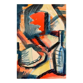 1950s Robert Colborne Mid Century Still Life Painting For Sale