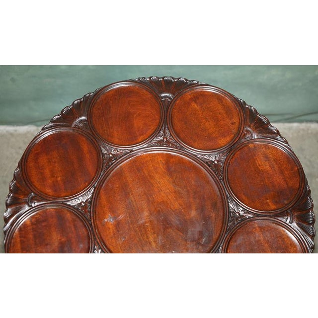 Antique George IV Carved Hardwood Table from Gillows, 1820 For Sale - Image 4 of 18