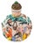 Mid 19th Century Antique 19th Century Chinese Famille Rose Molded Porcelain Snuff Bottle With Qianlong Mark For Sale - Image 5 of 11
