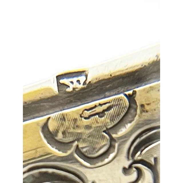 Silver Dutch Silver Match Vestas, 19th Century, Set of 2 For Sale - Image 8 of 10