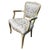 Late 19th Century Late 19th Century Louis XIV Style French Painted Arm Chairs - Set of 2 For Sale - Image 5 of 5