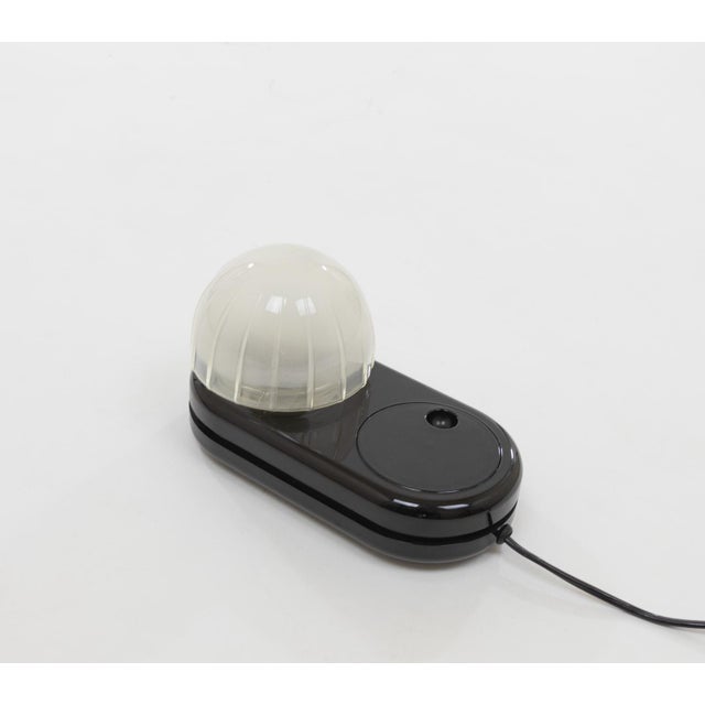 Black Farstar Table Lamp by Adalberto Dal Lago & Adam Tihany for Francesconi, 1970s For Sale - Image 4 of 8