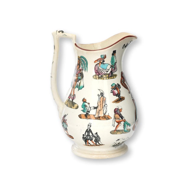 19th Century Grimaldi the Clown Puzzle Jug For Sale - Image 4 of 6