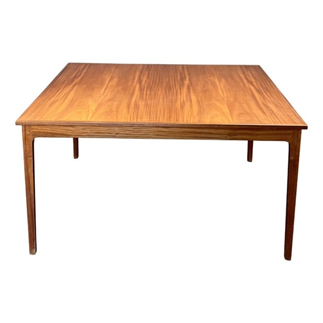Square Conference Table by Ole Wanscher for A.J. Iversen For Sale