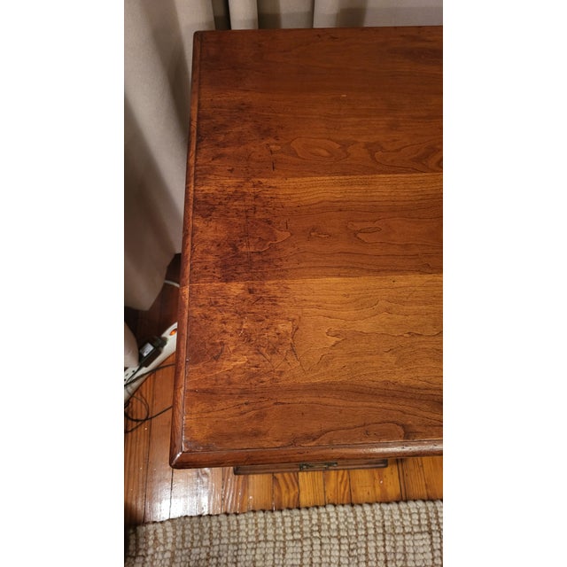 L. & J.G. Stickley, Inc. Mid 20th Century Stickley Knee Hole Desk For Sale - Image 4 of 11