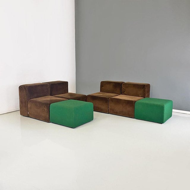 Castelli Italian Modular System 61 Sofa by Giancarlo Piretti für Anonima Castelli, 1970 For Sale - Image 4 of 15