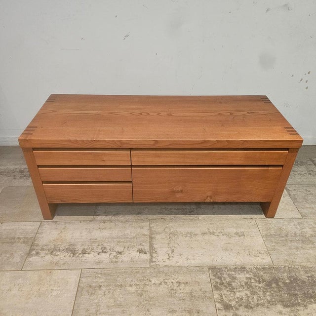 Pierre Chapo Drawer in Elm model r14, made in France This piece is attributed to the mentioned designer/maker. It has no...