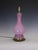 Antique 19th century french pink opaline glass baluster table lamp an exceptionally elegant and vibrant 19th-century...
