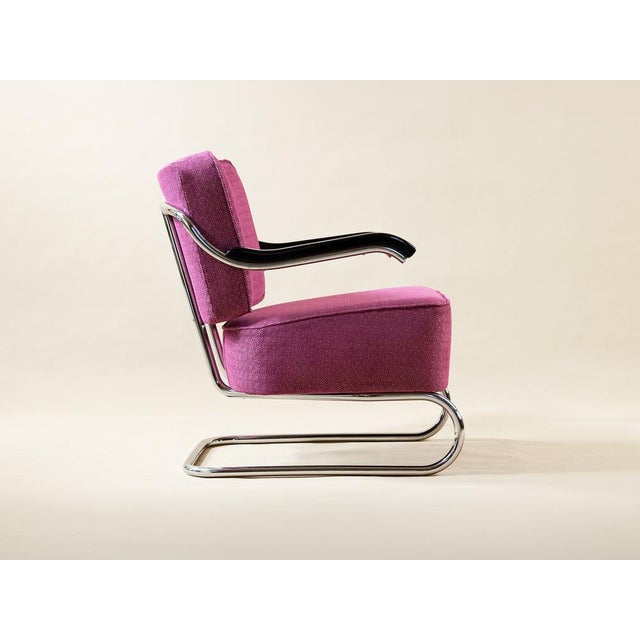 Functionalist Lounge Chair from Kovona N.P., 1930s For Sale - Image 3 of 8