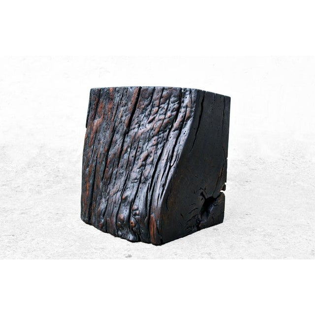 W2376 Stool in Oxidized Oak by Jörg Pietschmann For Sale - Image 15 of 18