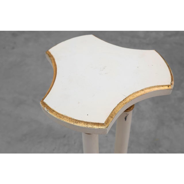 Vintage French Louis XV Style Console Table in Wood, 1950s For Sale - Image 4 of 11