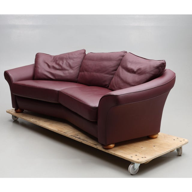 Estrada Leather Sofa from Bröderna Andersson, 1980s For Sale - Image 4 of 6