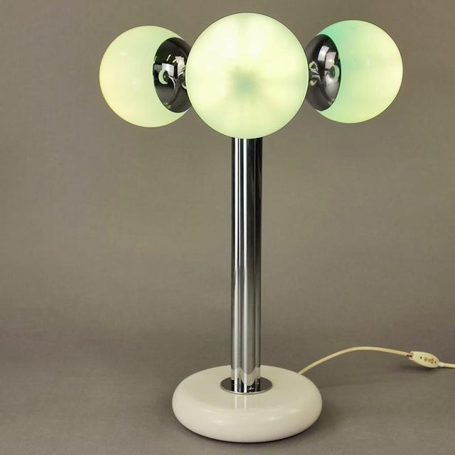 1960s Polaris Table Lamp by Superstudio for Poltronova For Sale - Image 5 of 8