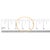 Early 21st Century 14K Yellow Gold 1/3 Cttw Diamond Half Eternity Bangle Bracelet (I-J Color, I2-I3 Clarity) - 7.75" Inches For Sale - Image 5 of 5