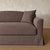 Traditional Carmel Sofa Slip Covered in 100% Belgian Linen For Sale - Image 3 of 11