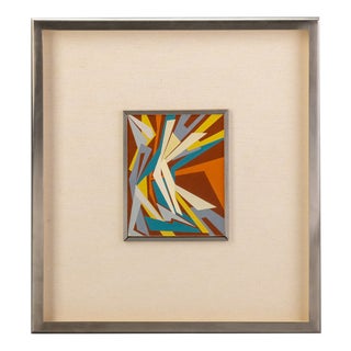 Gualtiero Nativi, Combination of Forces, 1951, Tempera on Board For Sale