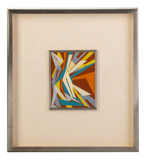 Gualtiero Nativi, Combination of Forces, 1951, Tempera on Board