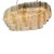 Oval Murano Tronchi Chandelier For Sale