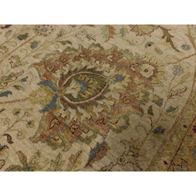 Vintage Handmade Indian Rug. 9'10"x 14' For Sale - Image 13 of 18