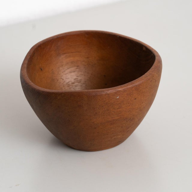 Modern Scandinavian Wooden Center Vase, 1950s For Sale - Image 3 of 16