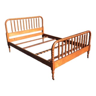 Late 19th Century Jenny Lind Full Size Bed Frame For Sale
